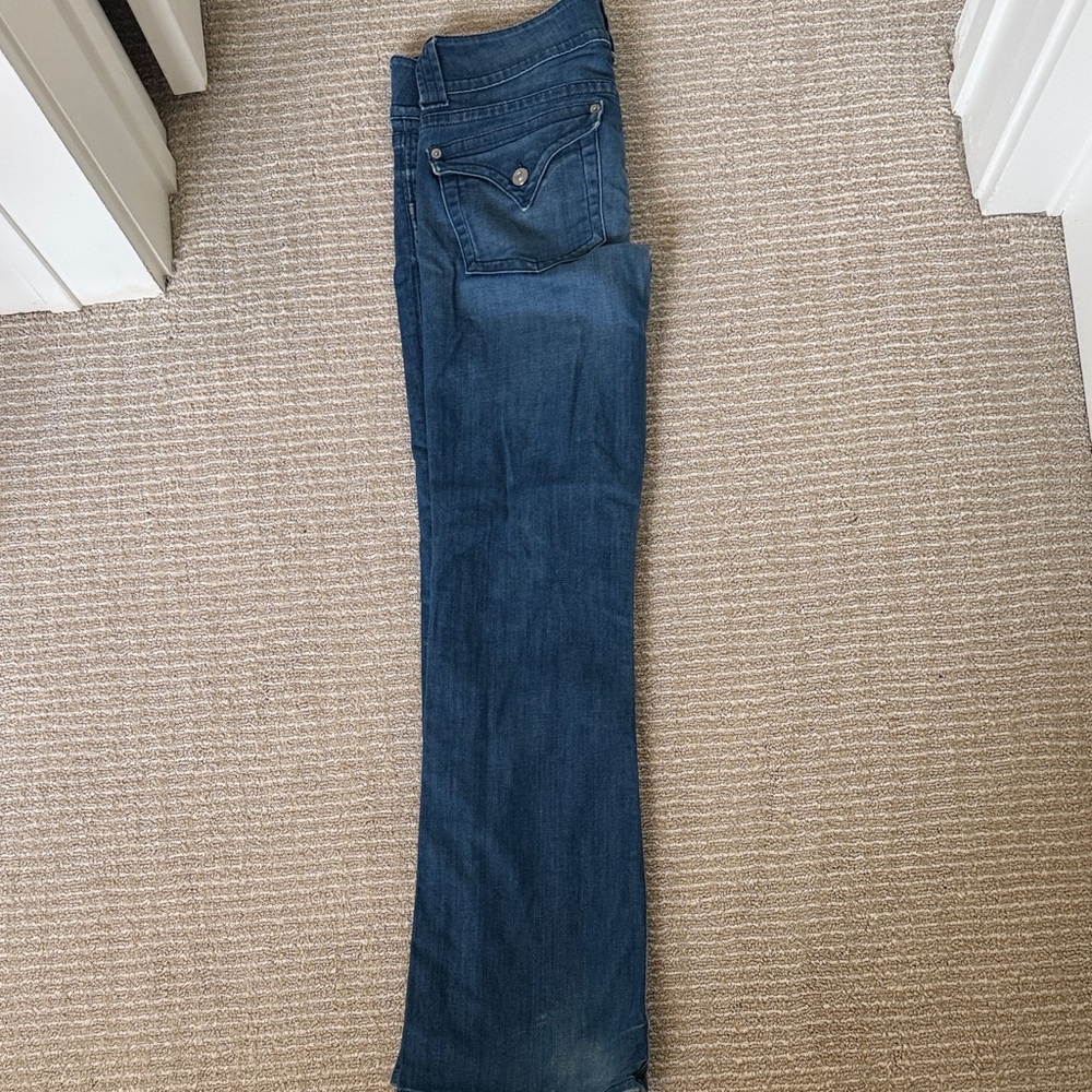 Hudson Jeans Light Blue Denim Waistband